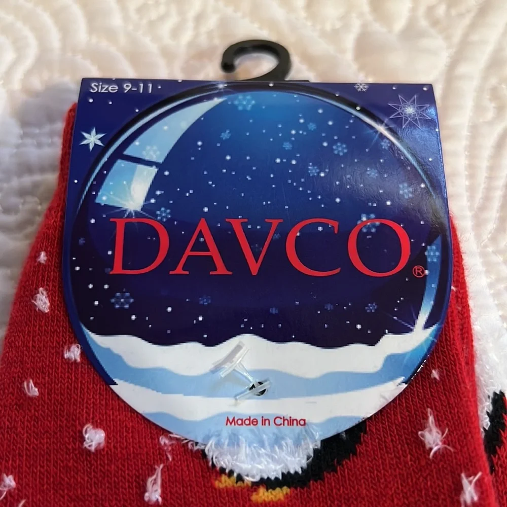 2‎ pair holiday socks, new